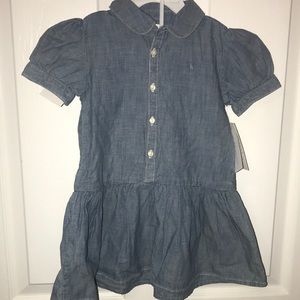 NWT Ralph Lauren dress w/bloomers size 24m